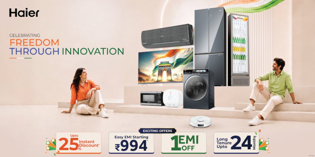 Haier India announces Independence Day sale deals on smart home appliances