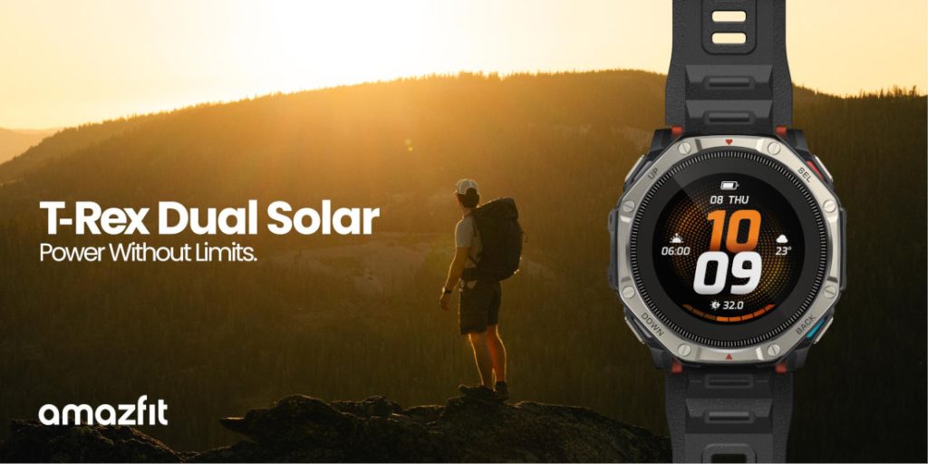 Amazfit T-Rex Dual Solar 