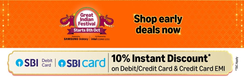 Amazon Great Indian Festival 2026 - Early Deals