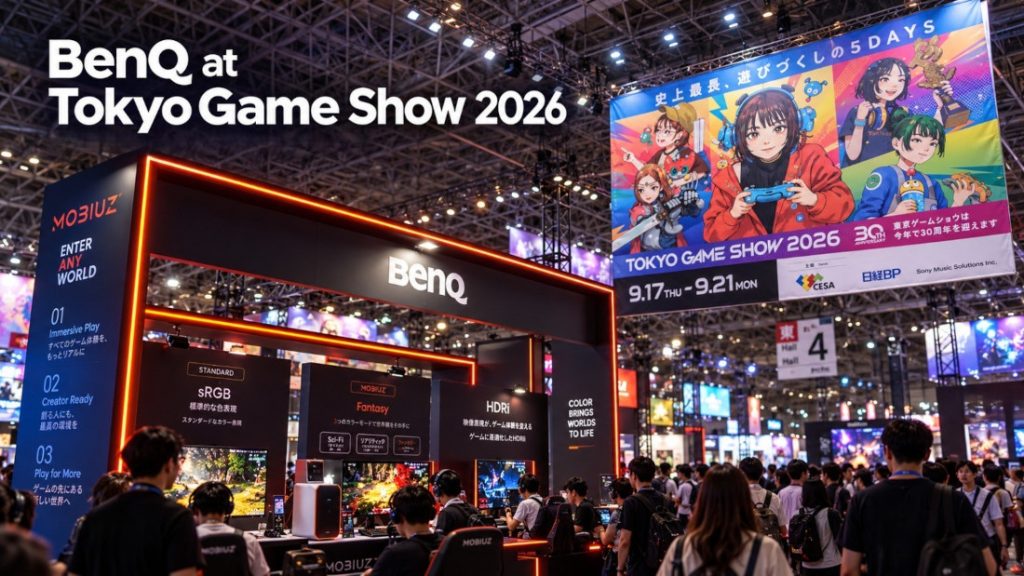 BenQ at Tokyo Game Show 2026
