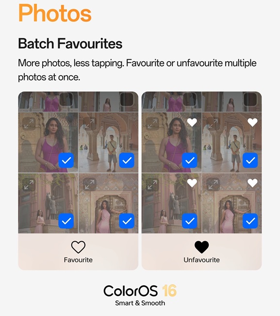 ColorOS 16 Batch Favourites