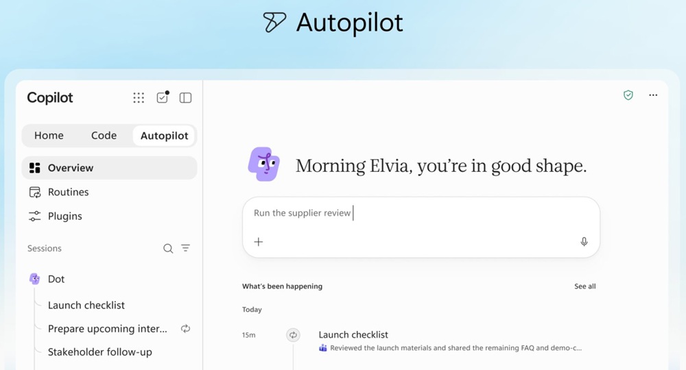 Copilot with Autopilot