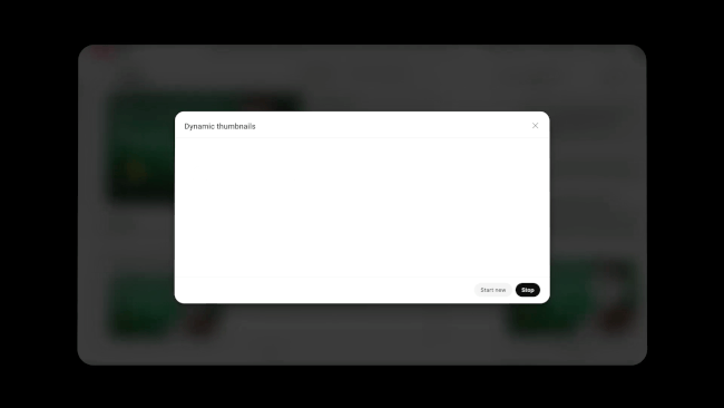 Dynamic thumbnails in Ask Studio