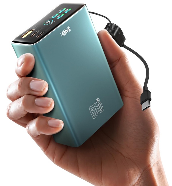 GM G+ DisplayPulse 65W power bank