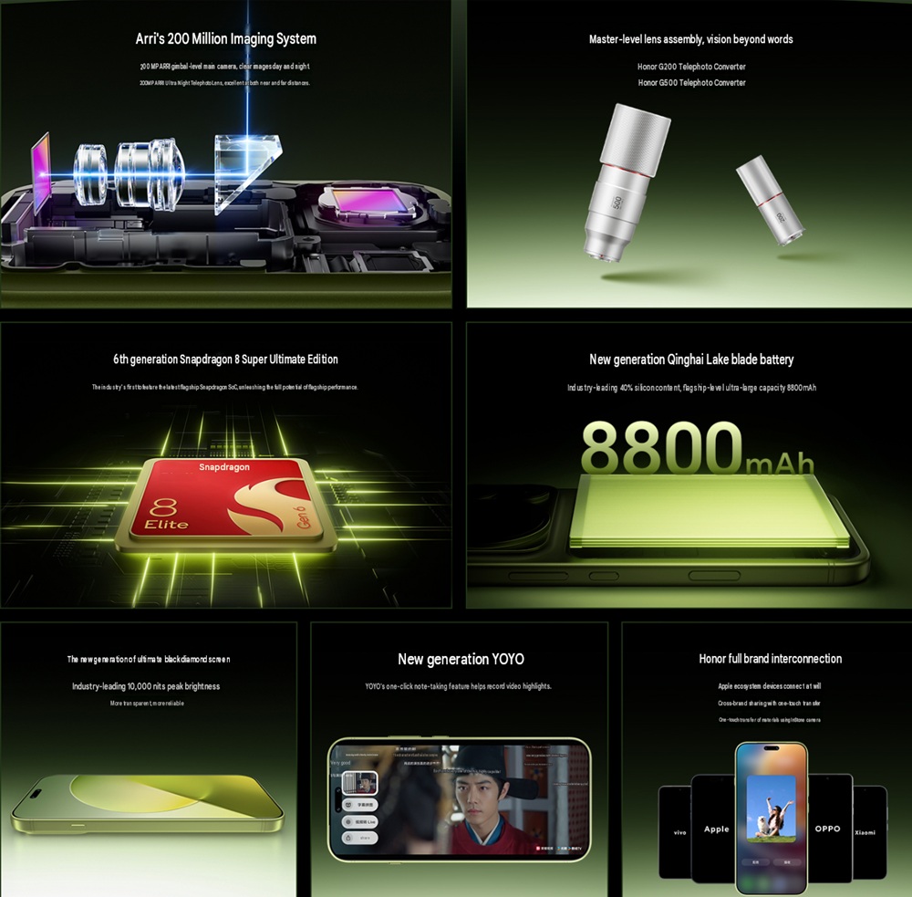 HONOR Magic9 Pro Max Features China