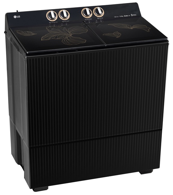 LG AX Semi-Automatic Washing Machine Exterior Design