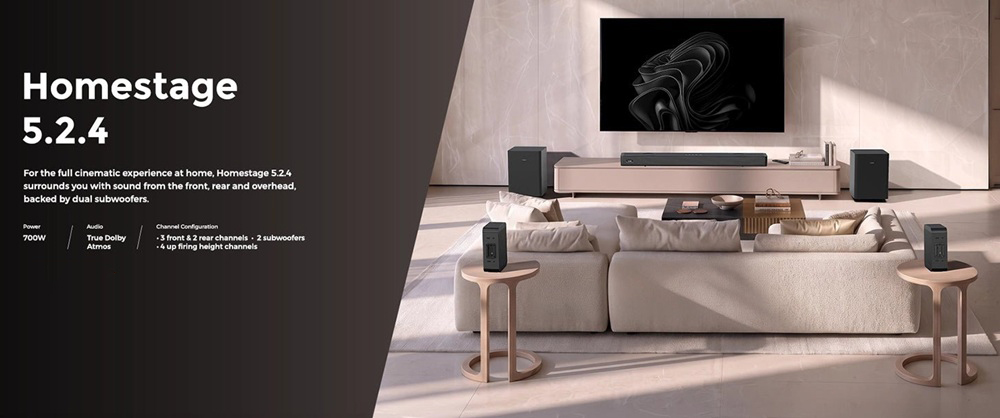 Noise Homestage 5.2.4 700W Dolby Atmos Soundbar