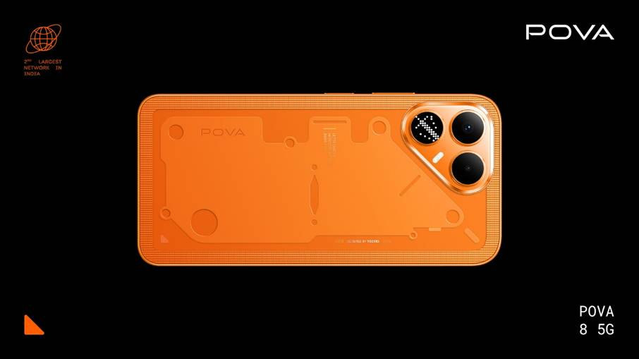 POVA 8 5G Plasma Orange