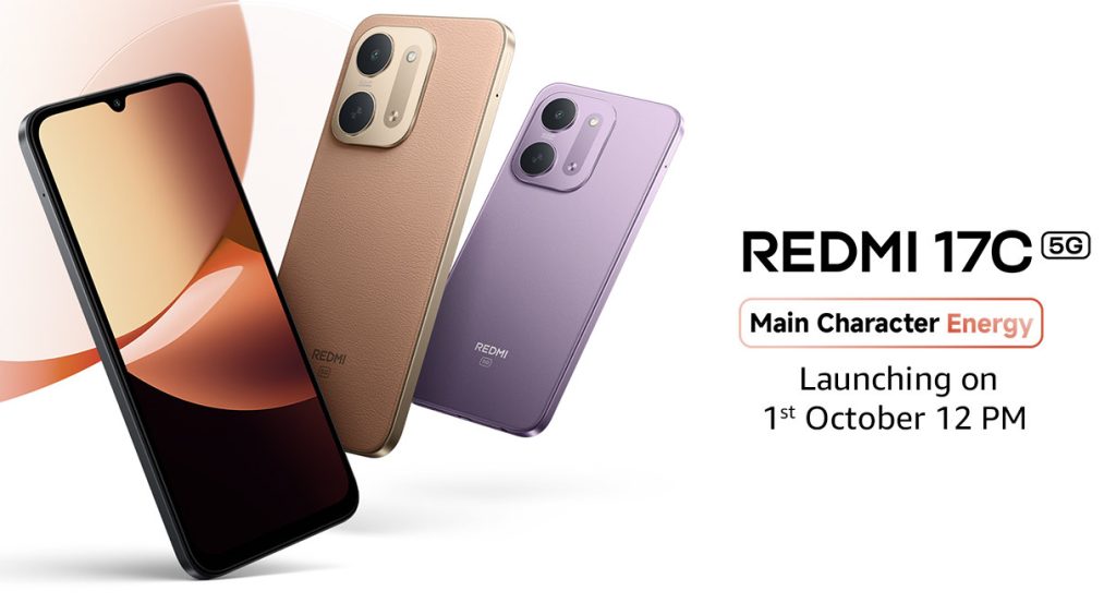REDMI 17C 5G India launch date