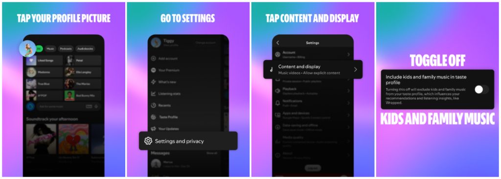 Spotify Kids and Family Music