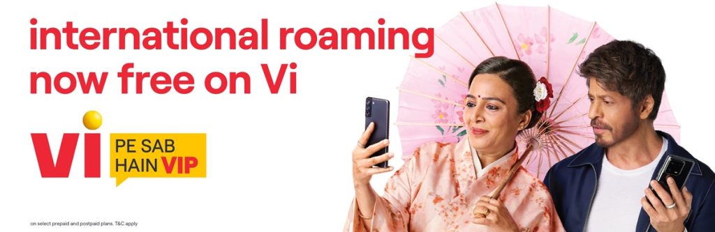 Vi International Roaming Free