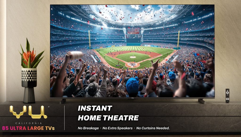 Vu Ultra Large QLED TVs 2026