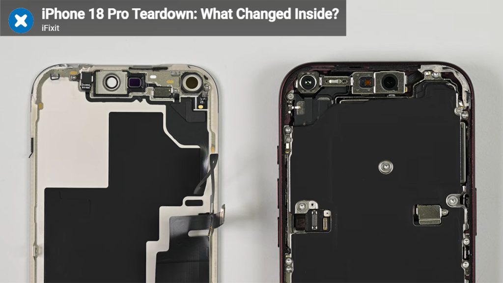 iFixit iPhone 18 Pro Teardown