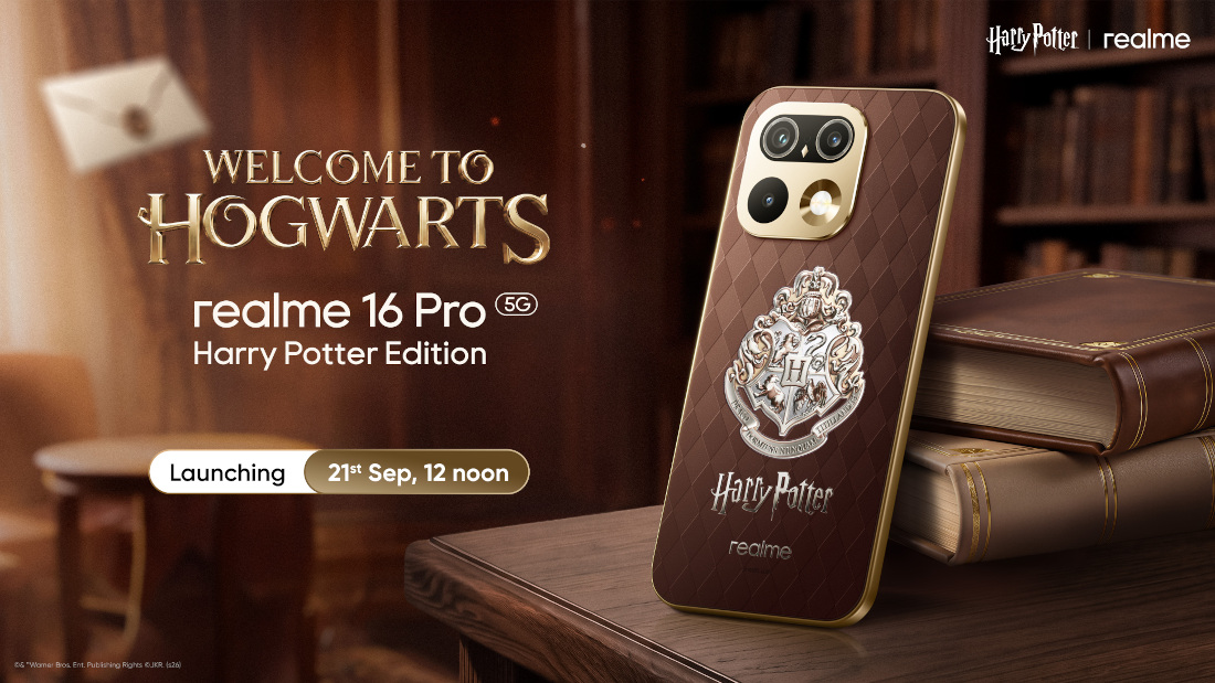 realme 16 Pro Harry Potter Edition dolazi u Indiju 21. septembra