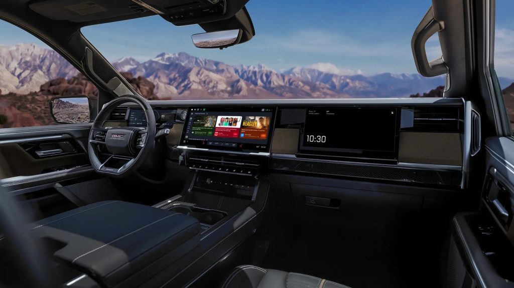 The 2027 GMC Sierra 1500 Denali Ultimate AT4X with Google built-in.