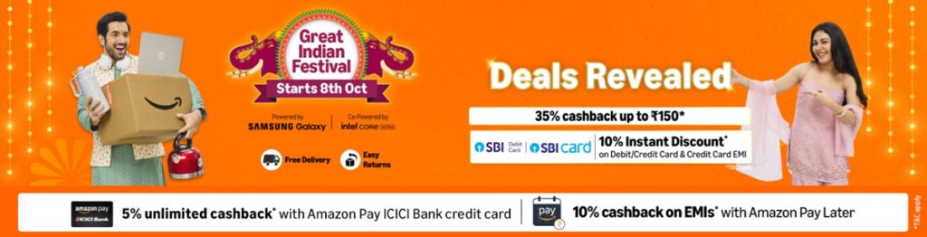 Amazon Great Indian Festival 2026 Deals Revealed