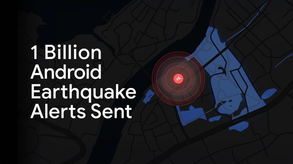 Android earthquake alerts