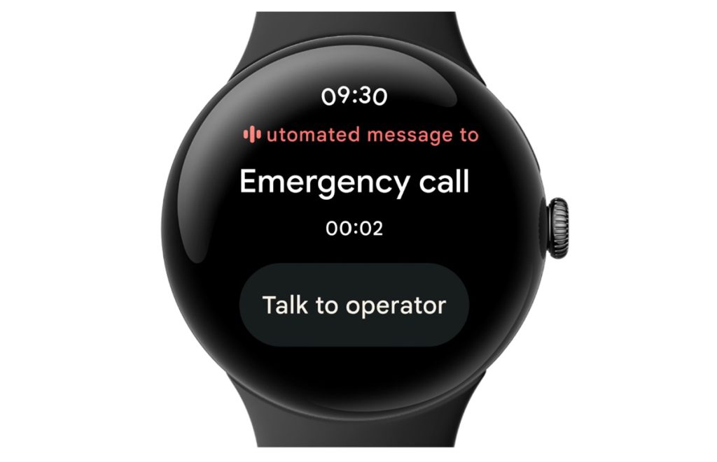 Google Pixel Watch Safety Signal