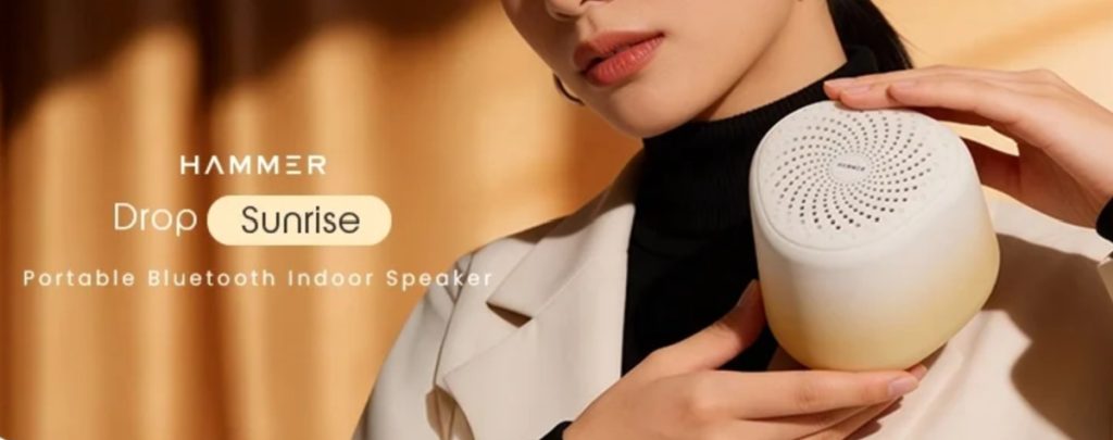 HAMMER Drop Sunrise 5W portable speaker with up to 32h playback launched