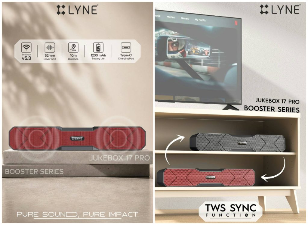 Lyne Booster Series (Jukebox 17 Pro)