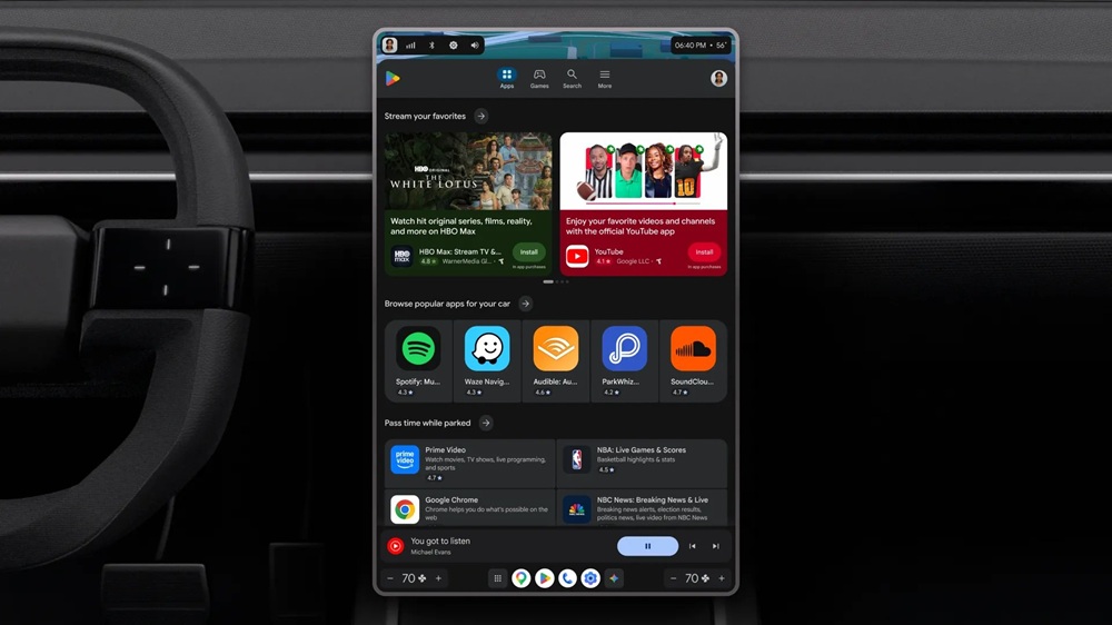 More apps are coming to cars with Google built-in.