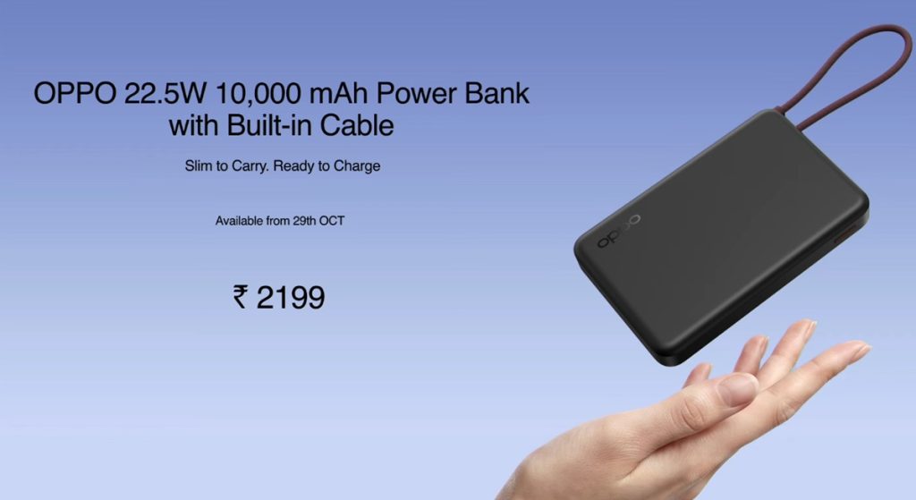 OPPO 22.5W 10000mAh Power Bank