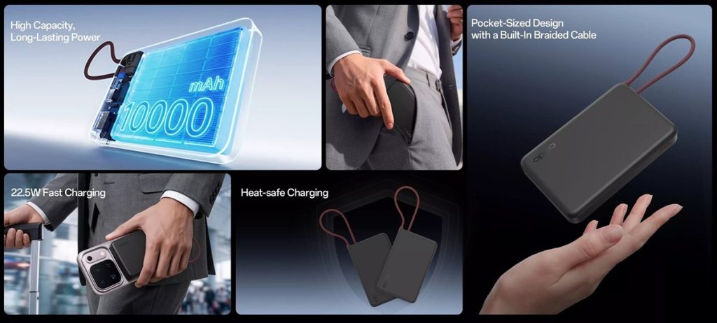 OPPO 22.5W Power Bank 10000mAh Features