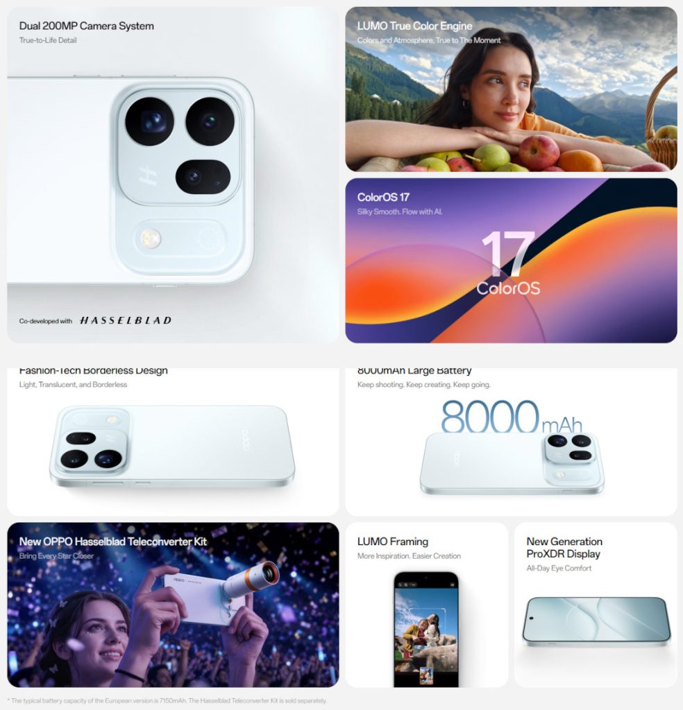OPPO Find X10 and Find X10 Pro Max go global