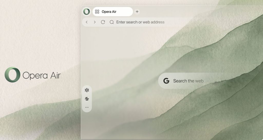 Opera Air update