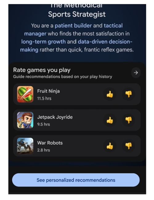 Play’s new Game Finder
