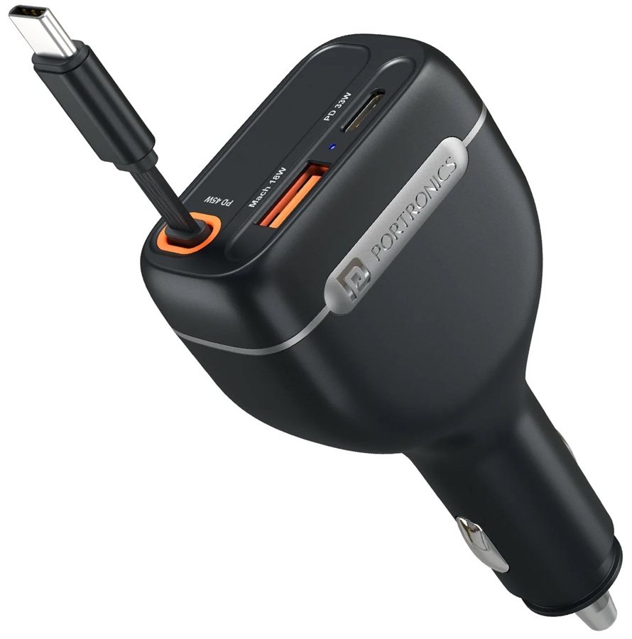 Portronics Car Power Neo 96W Charger