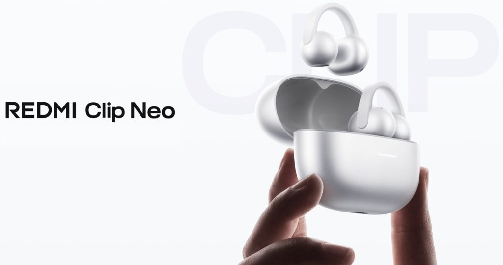 REDMI Clip Neo clip-on earbuds with up to 32h total playback announced