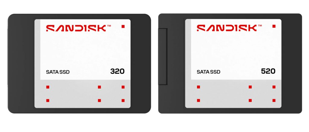 Sandisk 520 and Sandisk 320 SATA SSDs launched in India