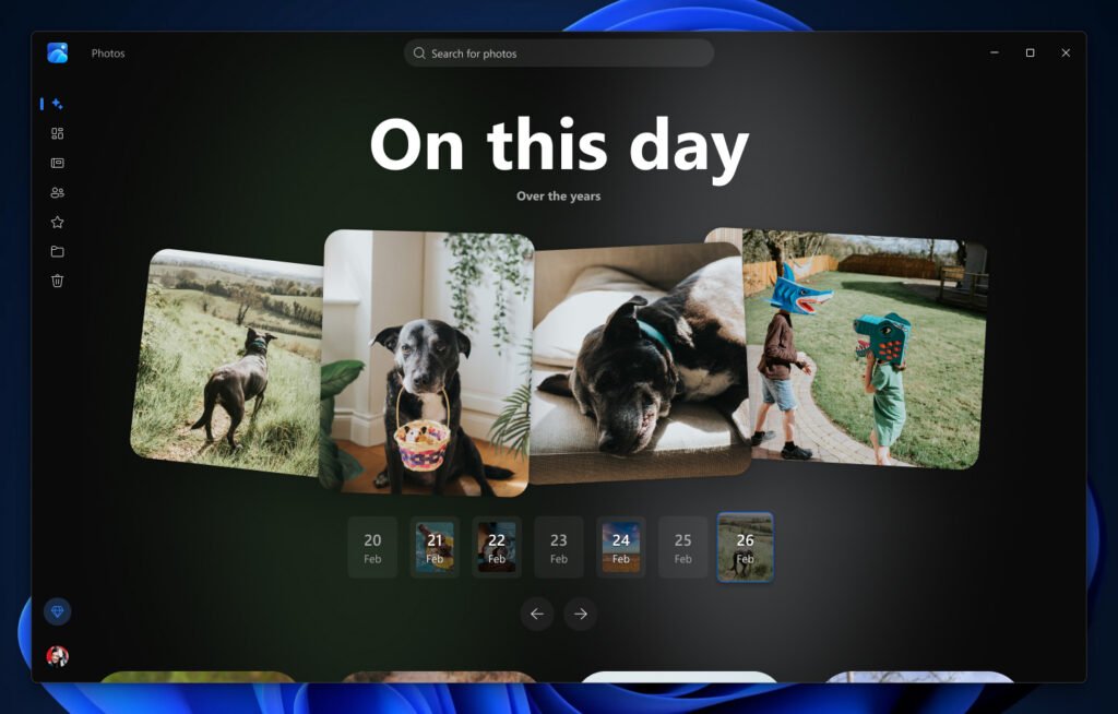 Windows 11 Photos App On This Day