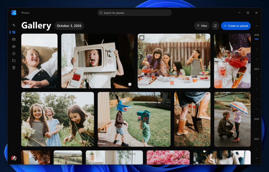 Windows 11 all-new Gallery