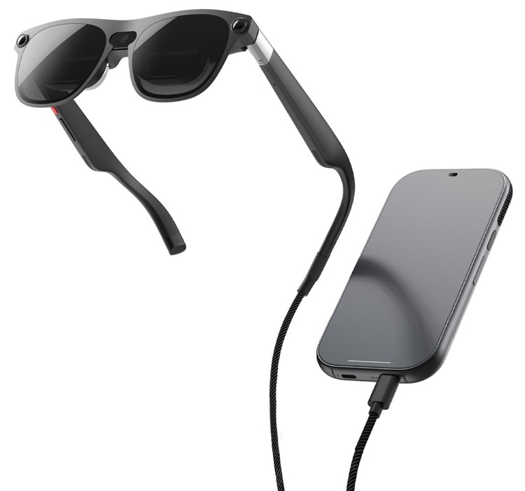XREAL AURA wired XR glasses with Android XR and Gemini announced