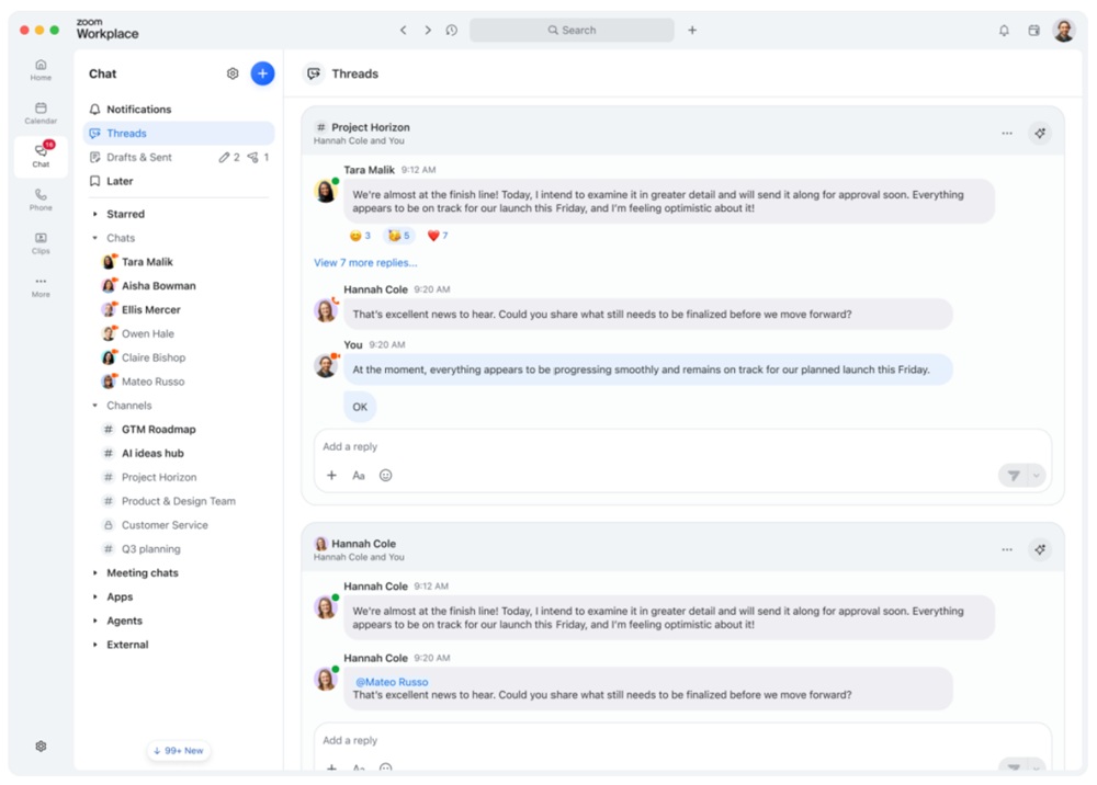 Zoom Chat reimagined