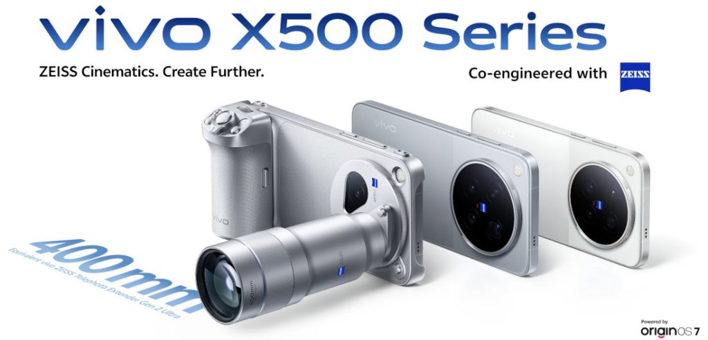 vivo X500, X500 Pro and X500 Pro Max go global