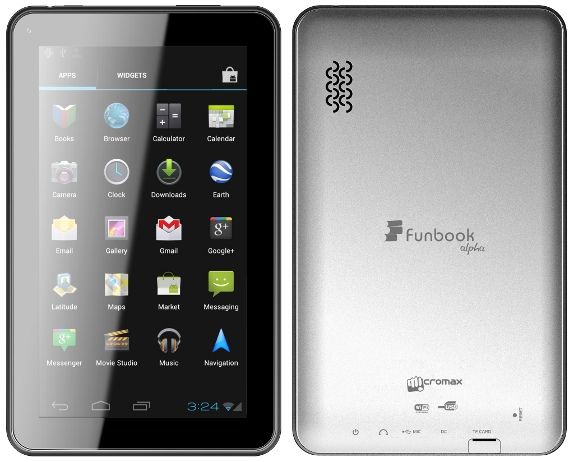 Micromax Funbook  Alpha