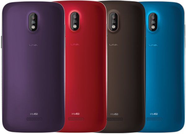 Lava Iris 450 Colour